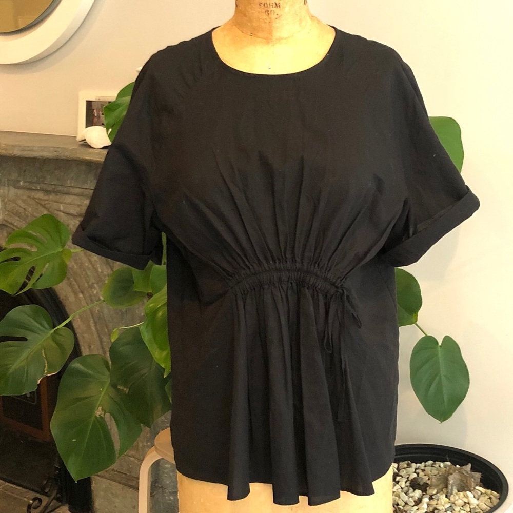cos short sleeve lightweight cotton top